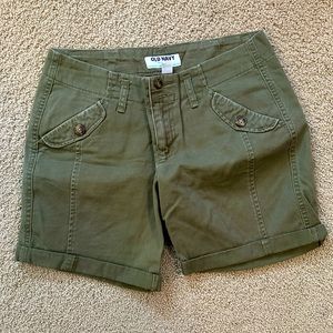 Old Navy Olive Green Shorts